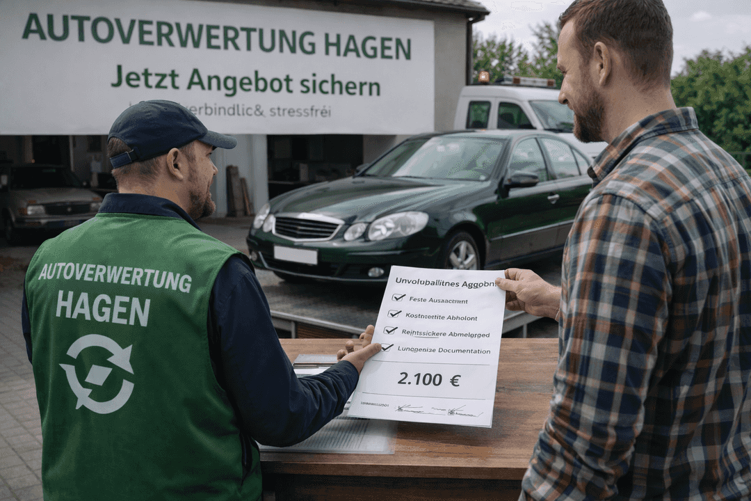 Jetzt Angebot sichern – Ihr direkter Einstieg in die Autoverwertung Bergkamen 